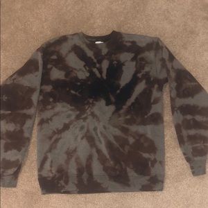 Bleach dyed Hanes sweatshirt